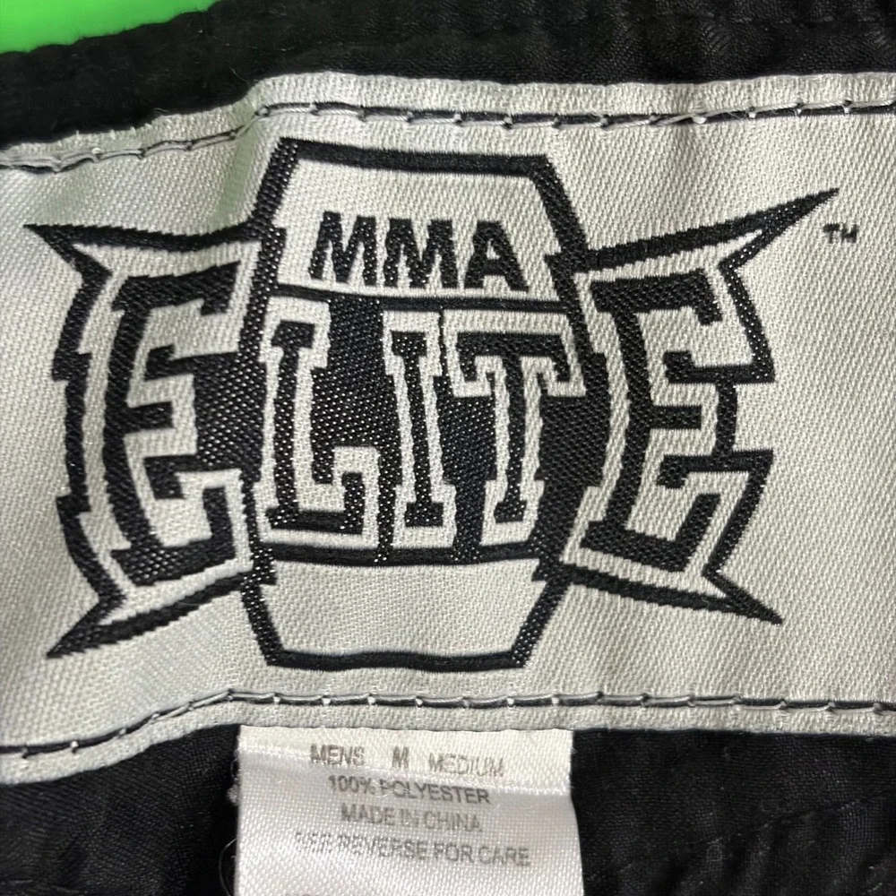 MMA Elite Board Shorts Mens M Camo Logo Graphic Training Combat Trunks Y2K-style
